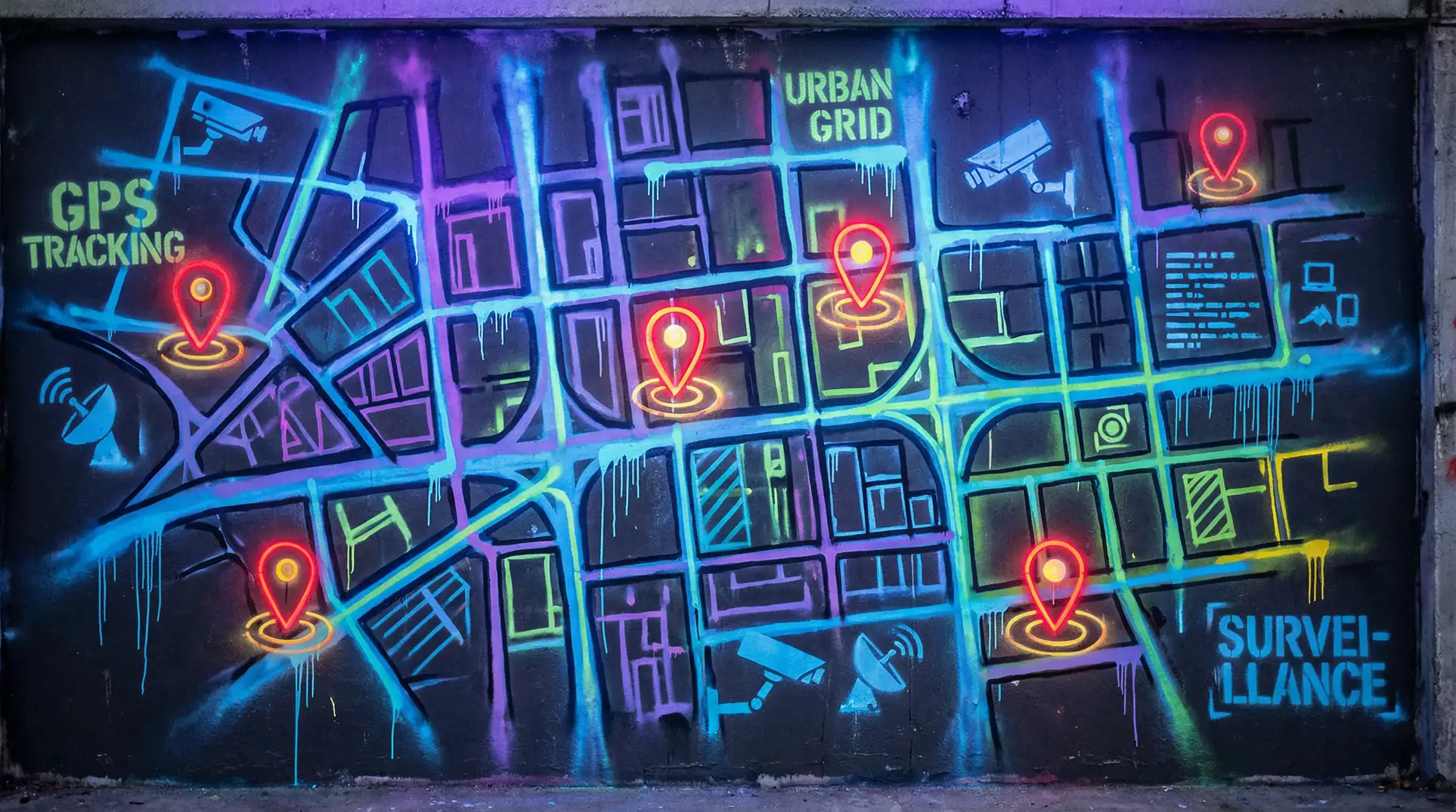 美景之屋2在线看神马影院 狗仔追踪地图 - 城市涂鸦风格